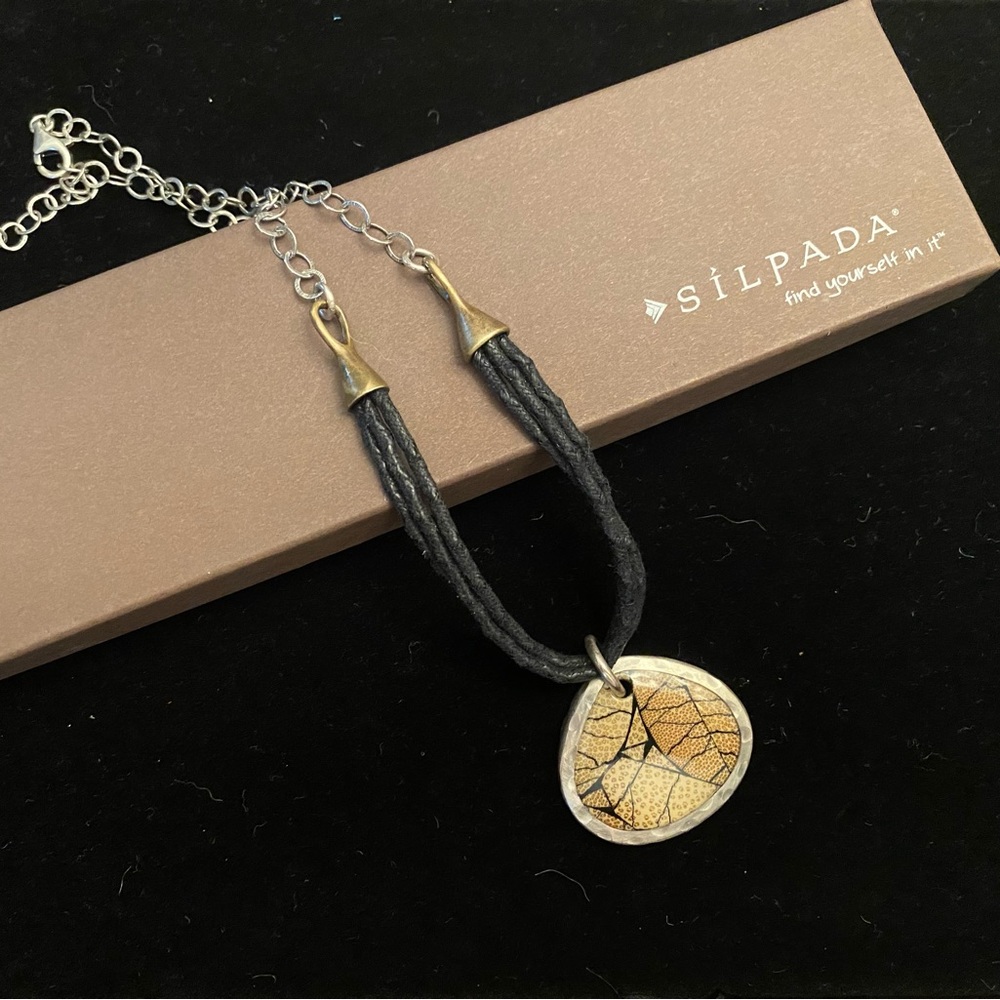 Silpada necklace N1893 (20”) in excellent like new condition